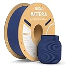 ELEGOO Matte PLA Filament Navy Blue 1KG, 1.75mm 3D Printer Filament Dimensional Accuracy +/- 0.02mm, 1kg Carboard Spool (2.2lbs) Fits for Most FDM 3D Printers