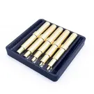 Virtjoule Heat Set Insert Tips for Sizes M2, M2.5, M3, M4, and M5 - Soldering Iron Tips for 3D Printer Users, 3D Printing Accessories Compatible with Weller WES51/WESD51 Soldering Iron