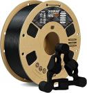 OVERTURE PETG Filament 1.75mm, 3D Printer Filament, 1kg Filament (2.2lbs), Dimensional Accuracy Probability +/- 0.02 mm, Fit Most FDM Printers (Black (1-Pack))