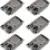 DORHEA 6PCS ESP32 ESP-32S WiFi Development Board NodeMCU ESP-WROOM-32 Microcontroller 2.4GHz Dual-Core WiFi Bluetooth Processor Integrated Chip CP2102