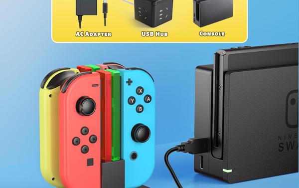 Nintendo Switch Joy Con Charging Dock